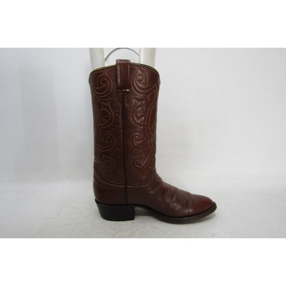 TONY LAMA Gold Label Mens Size 7.5 D Brown Leather Cowboy Western Boots main image 7